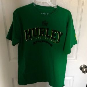 Hurley green T-shirt